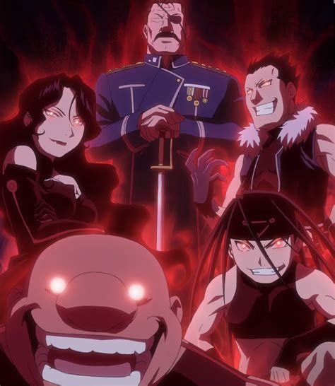 fma lust death|Fullmetal Alchemist Brotherhood's Homunculi: The Symbolic .